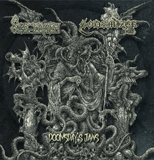 the album cover for Sextrash & Sodomizer - Doomsday's Jaws