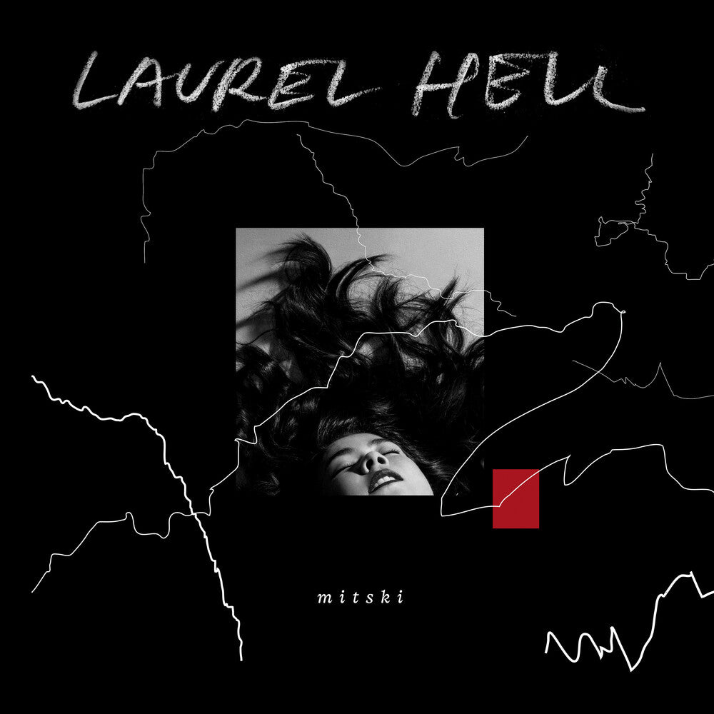 the album cover for Mitski - Laurel Hell - Gray [Colored Vinyl] (Gry)