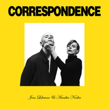 the album cover for Lekman ,Jens / Annika Norlin - Correspondence - Yellow [Colored Vinyl] (Ylw)