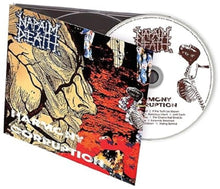 the album cover for Napalm Death - Harmony Corruption