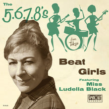 the album cover for 5678's - Beat Girls (Ep)