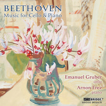 the album cover for Emanuel Gruber - Beethoven: Music For Cello & Piano
