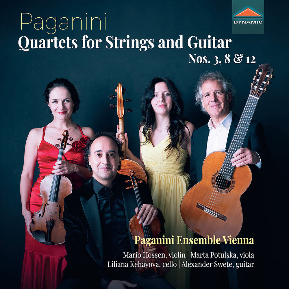 Paganini Ensemble Vienna - Nicolo Paganini: Qrts For Strsand Guitar Nos. 3 Op [CD]