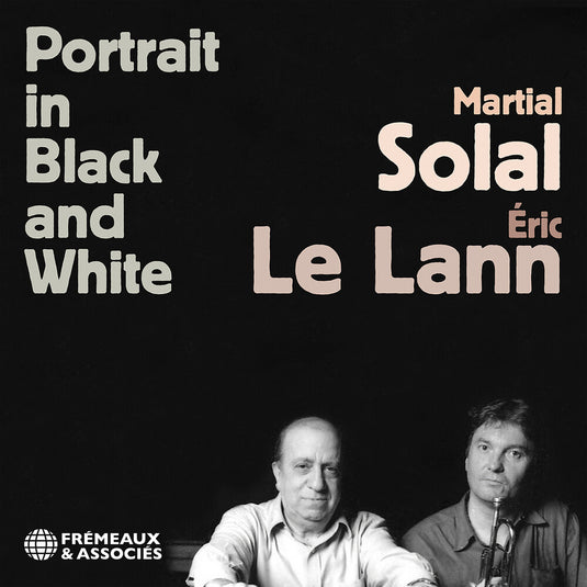 the album cover for Martial Solal - Portrait In Black & White