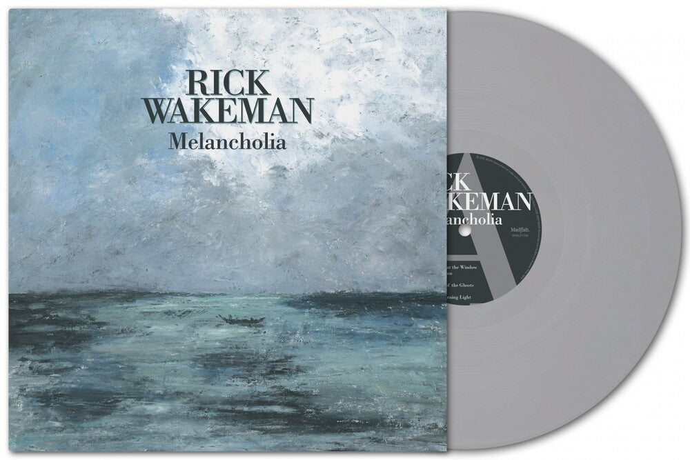 the album cover for Rick Wakeman - Melancholia - 140gm Silver Vinyl [Colored Vinyl] (Ofgv)