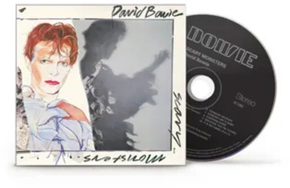 the album cover for David Bowie - Scary Monsters (& Super Creeps) [Remastered] (Uk)