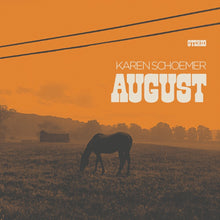 the album cover for Karen Schoemer - August [Digipak]