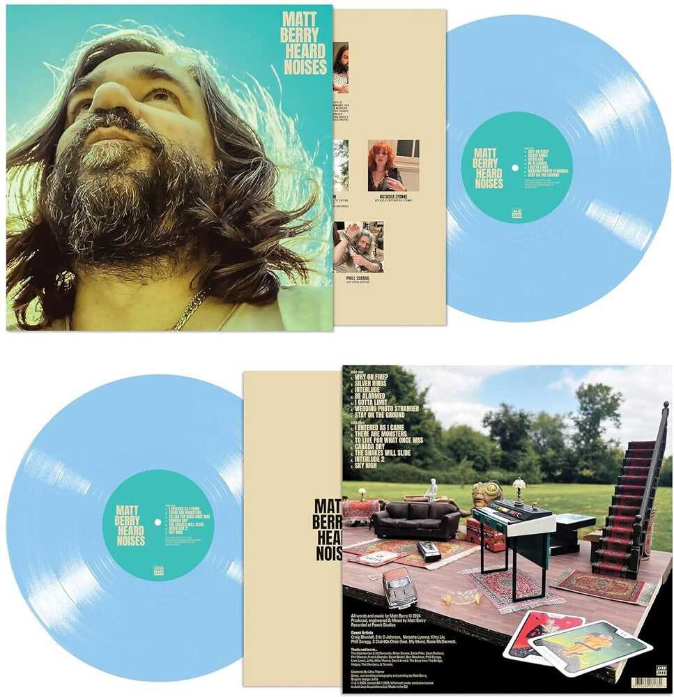 the album cover for Matt Berry - Heard Noises (Aus)