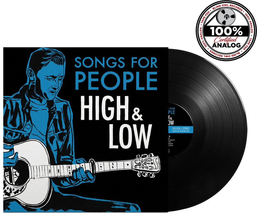 the album cover for Mike Pope - Songs For People High & Low