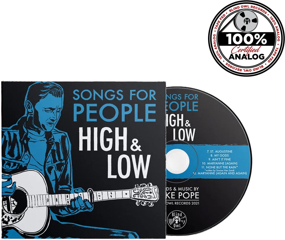 the album cover for Mike Pope - Songs For People High & Low