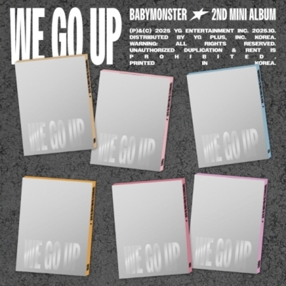 Babymonster - We Go Up - Random Cover Pattern Version (Post) [CD]