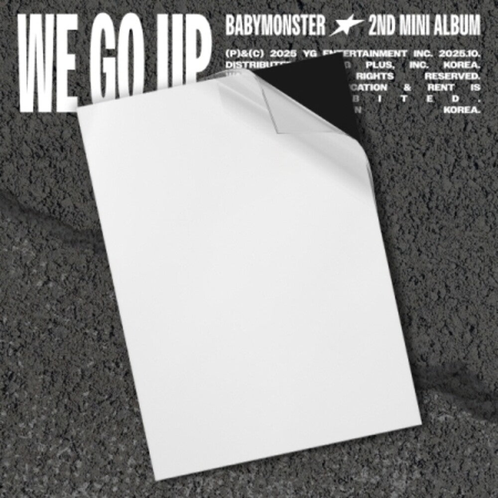 the album cover for Babymonster - We Go Up - We Version (Post) (Stic) (Phob) (Phot)