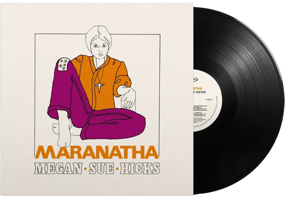 the album cover for Megan Hicks  Sue - Marantha