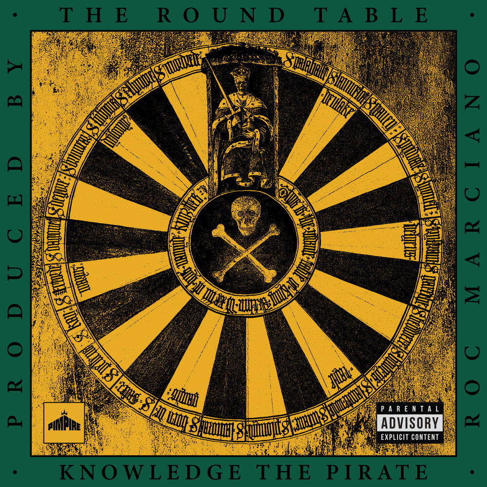the album cover for Knowledge The Pirate / Roc Marciano - Round Table [Limited Edition]