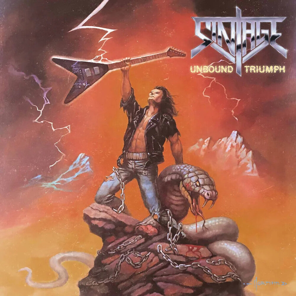 the album cover for Sintage - Unbound Triumph - Purple [Colored Vinyl] (Purp)