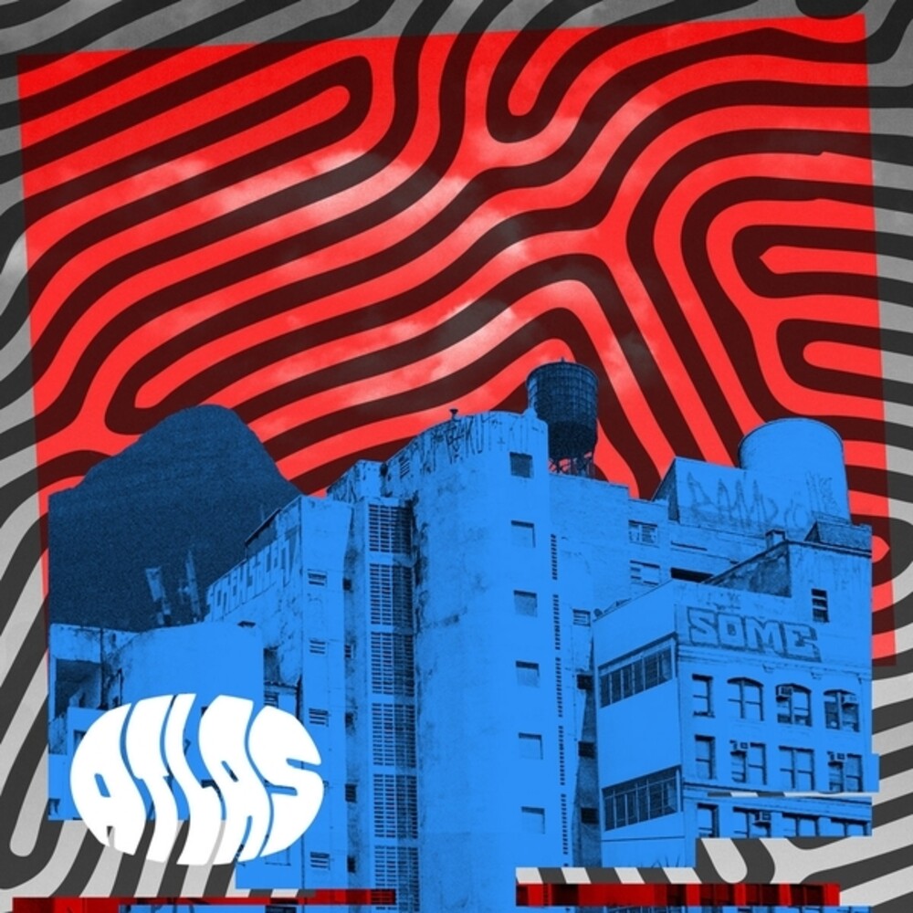 the album cover for Branko - Atlas [Colored Vinyl] (Red)