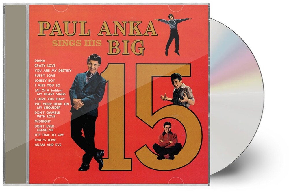 Paul Anka - Paul Anka Sings His Big 15 [CD]