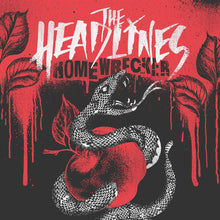 the album cover for Headlines - Homewrecker [180 Gram Black/White Marble Swirl]