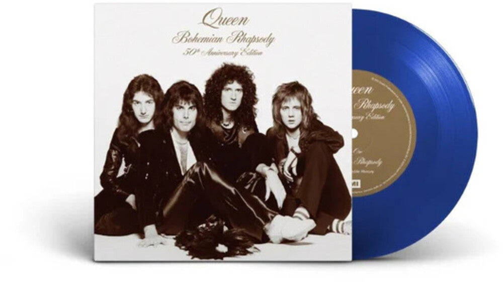 the album cover for Queen - Bohemian Rhapsody (Blue) [Colored Vinyl] (Uk)