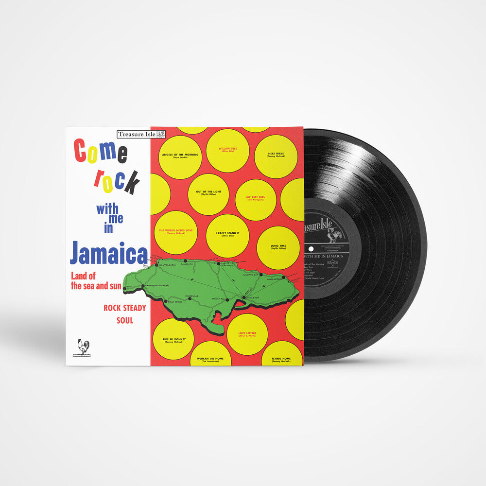 the album cover for Various Artists - Come Rock With Me In Jamaica [Remastered]