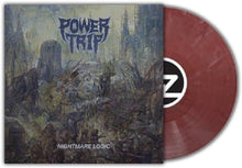 the album cover for Power Trip - Nightmare Logic [Colored Vinyl] (Red) (Uk)