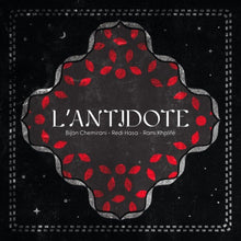 the album cover for Bijan Chemirani  / Hasa,Redi / Khalife,Rami - L'antidote (Uk)