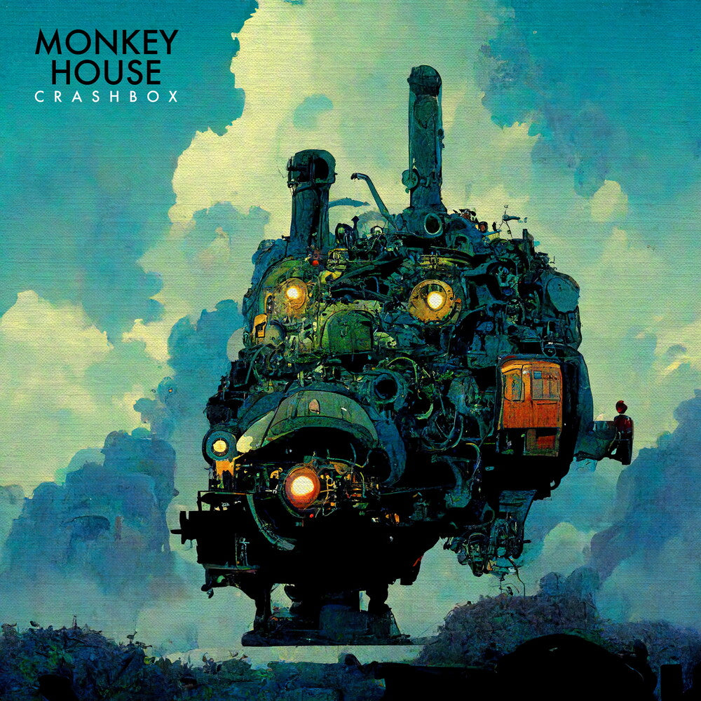 the album cover for Monkey House - Crashbox (Audp) [Colored Vinyl] (Frpm) [Limited Edition] [180 Gram] (Coll)