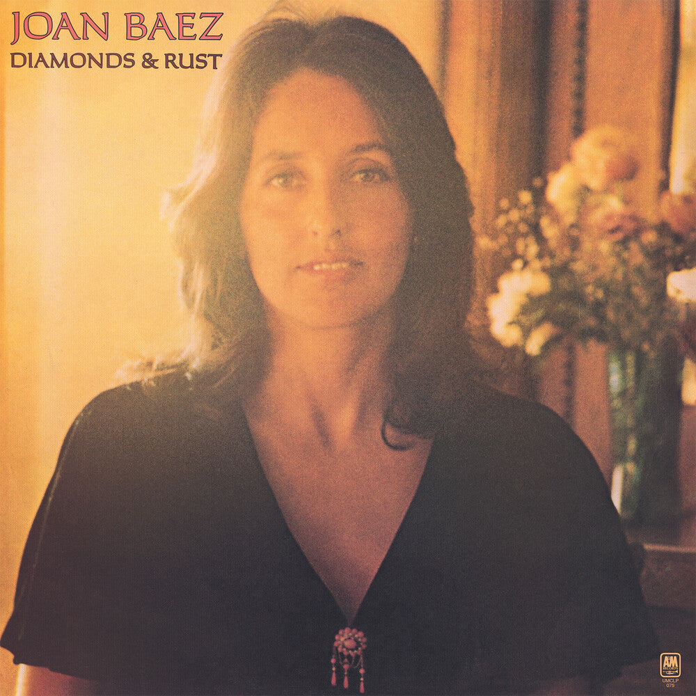 the album cover for Joan Baez - Diamonds & Rust [180 Gram] (Uk)
