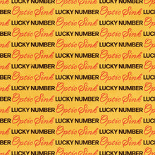the album cover for Optic Sink - Lucky Number
