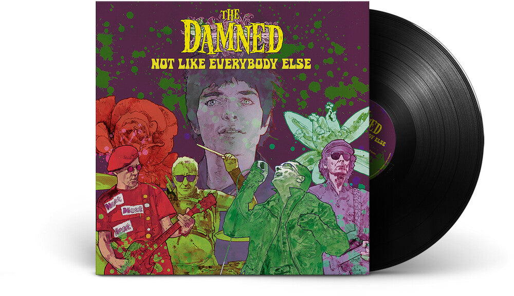 the album cover for Damned - Not Like Everybody Else [180 Gram]