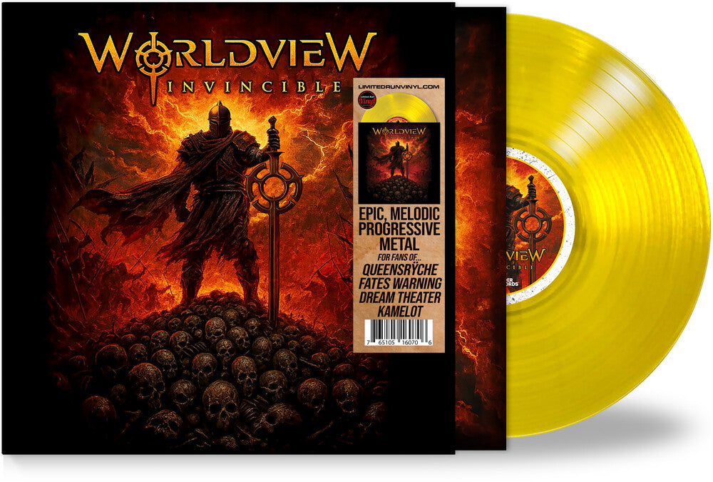 Worldview - Invincible [Yellow Colored Vinyl] | Paladin Vinyl