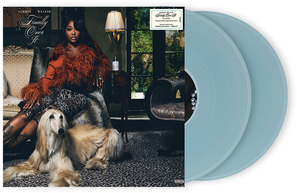 Summer Walker - Finally Over It [Translucent Light Blue] Vinyl Record