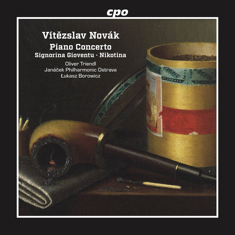 the album cover for Oliver Triendl - Pno Concerto Signorina Gioventu Nikotina