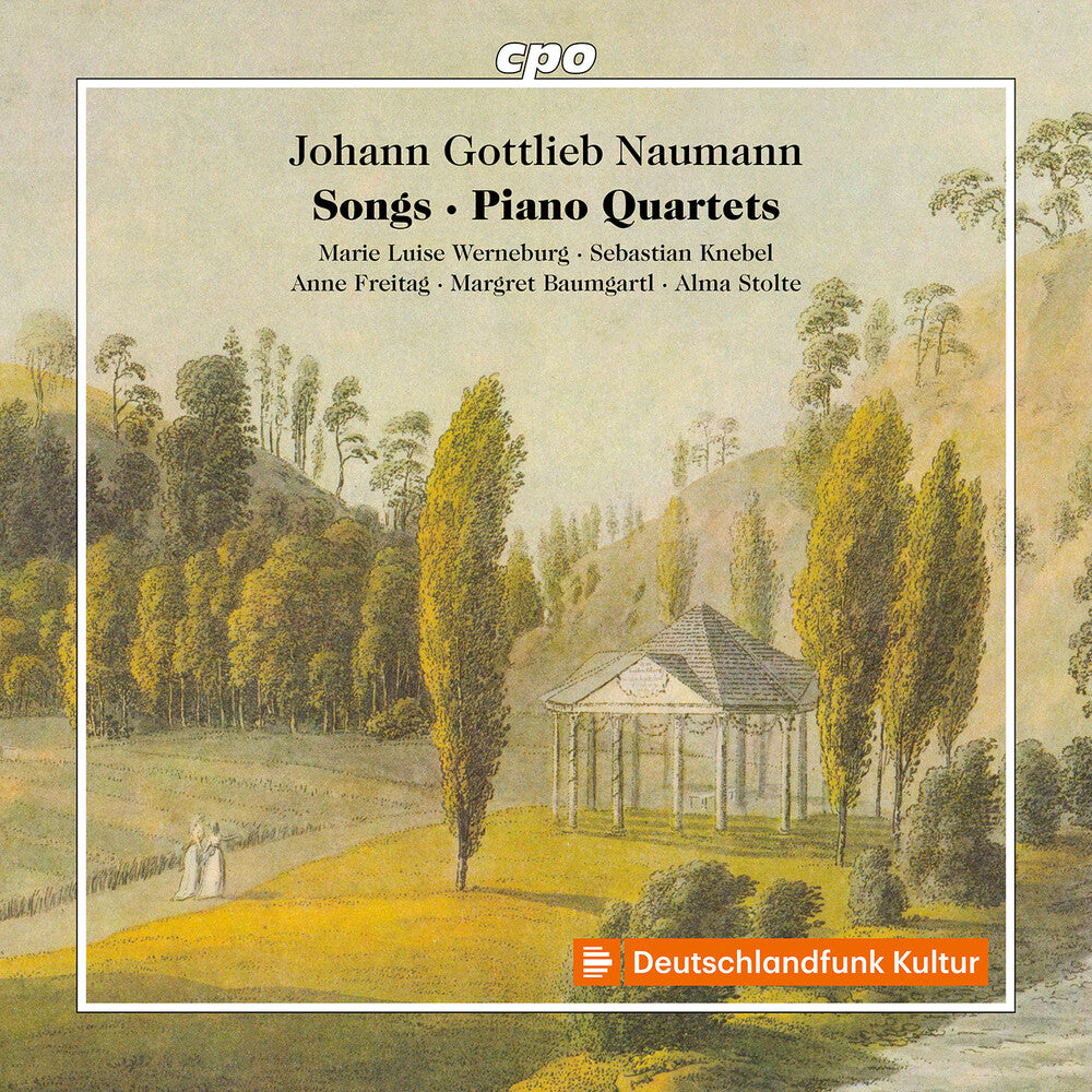 the album cover for Marie Werneburg  Luise - Songs & Pno Quartets