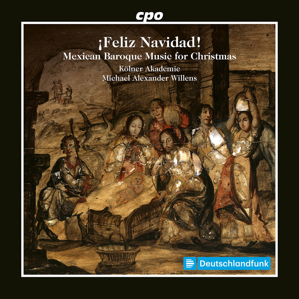 the album cover for Michael Willens  Alexander - Mexican Baroque Music For Christmas