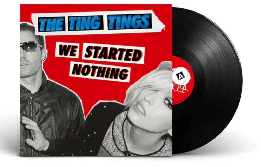 the album cover for Ting Tings - We Started Nothing (Uk)