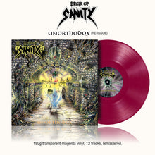 the album cover for Edge Of Sanity - Unorthodox [Clear Vinyl] (Mgta) [180 Gram] [Reissue]