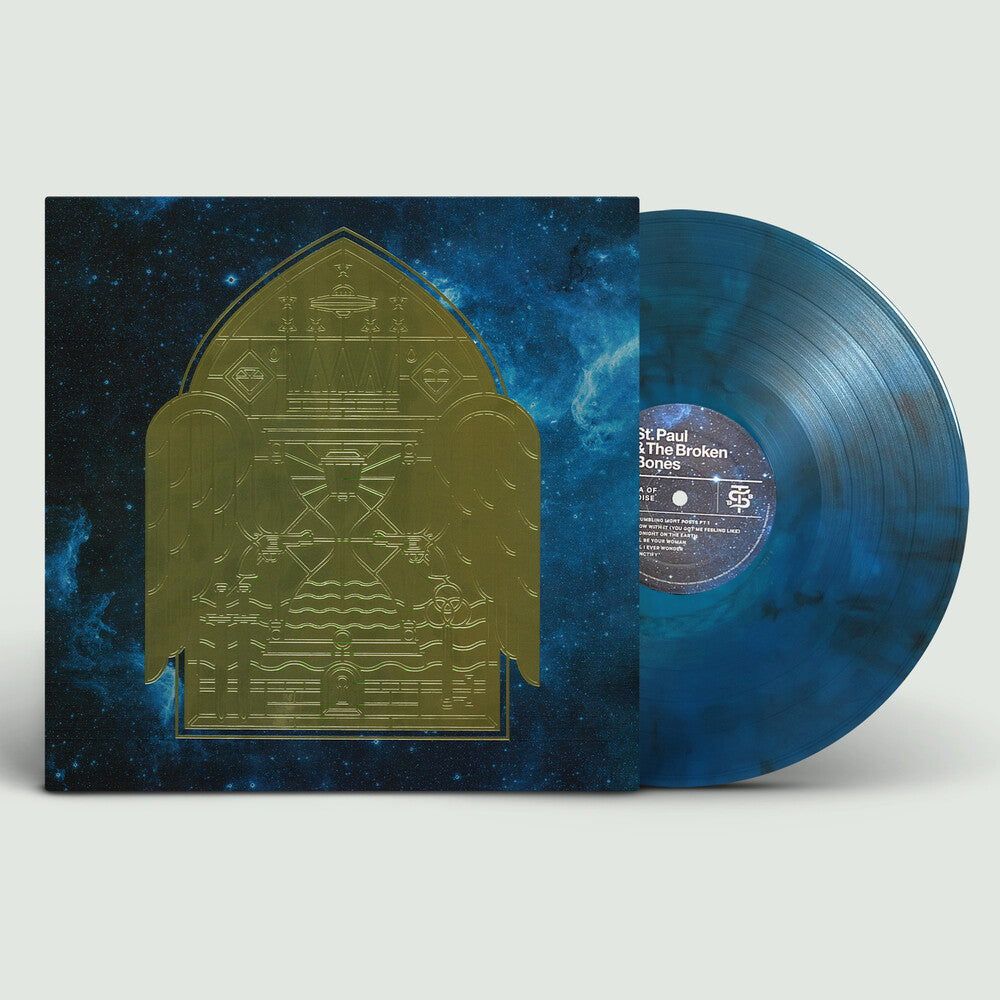the album cover for St. Paul & The Broken Bones - Sea Of Noise [Blue Smoke]