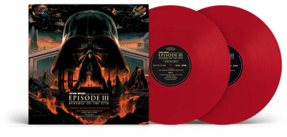 the album cover for John Williams - Star Wars: Revenge Of The Sith - O.S.T. [Colored Vinyl]