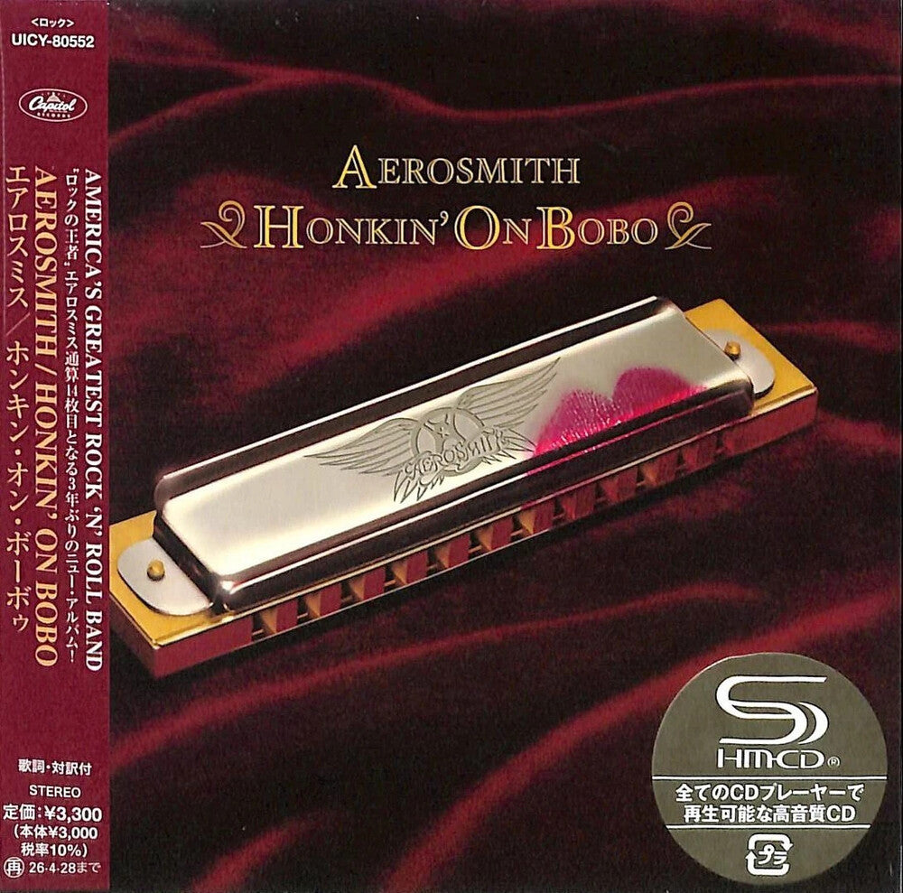 the album cover for Aerosmith - Honkin On Bobo - Limited Edition (Bonus Track)