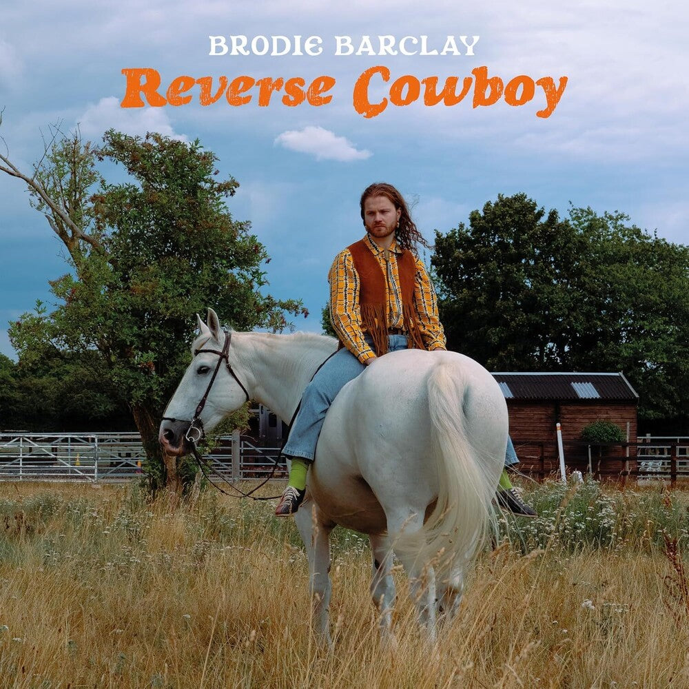 the album cover for Barclay, Brodie - Reverse Cowboy - 10-inch Pink Vinyl EP