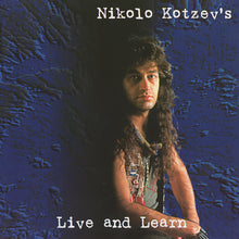 the album cover for Brazen Abbott - Live And Learn