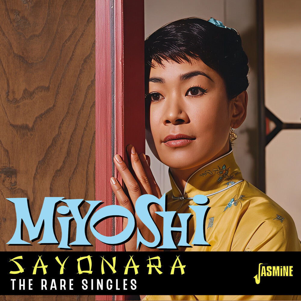 the album cover for Miyoshi Umeki - Sayonara: The Rare Singles (Uk)