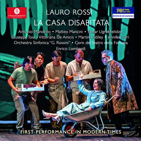 the album cover for Antonio Mandrillo - La Casa Disabitata