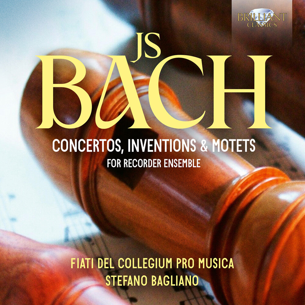 the album cover for Collegium Pro Musica - J.S. Bach: Cons Inventions & Motets For Recorder