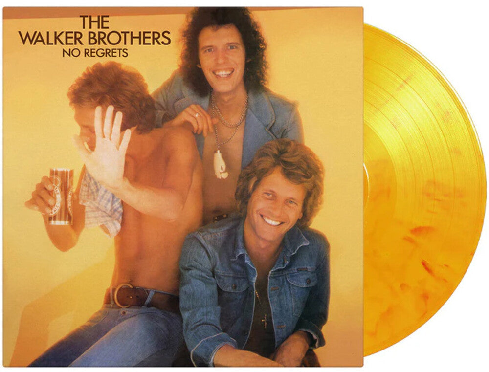 the album cover for Walker Brothers - No Regrets [Colored Vinyl] [Limited Edition] [180 Gram] (Org) (Red) (Ylw)