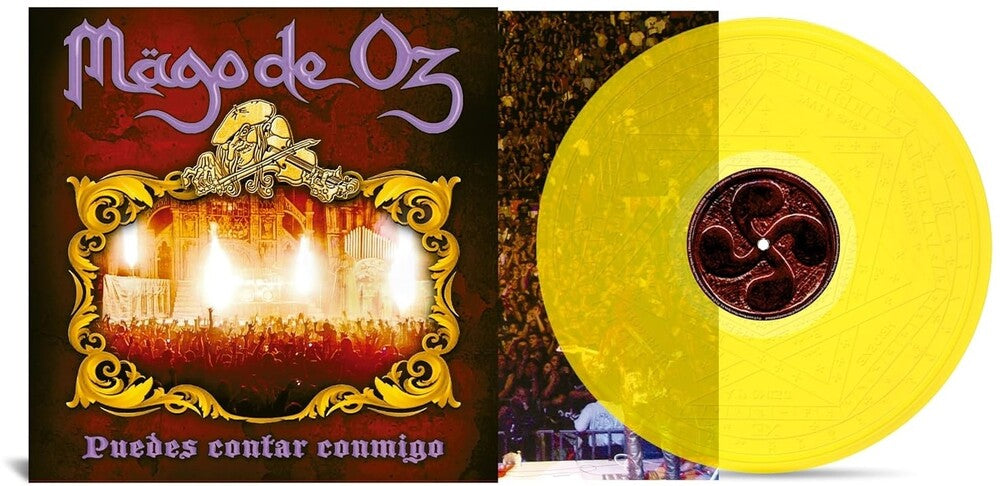 the album cover for Mago De Oz - Puedes Contar Conmigo - Yellow Vinyl [Colored Vinyl] (Ylw)