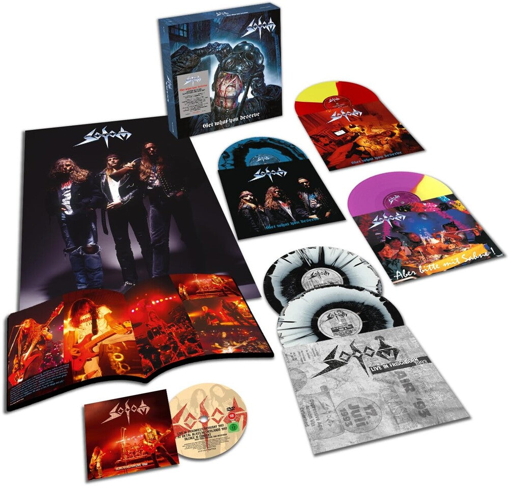 Sodom - Get What You Deserve - Expanded Edition [Super Deluxe Box Set with DVD]