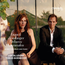 the album cover for Lidy Blijdorp - Franck Boulanger Debussy & Vermeulen: Works For