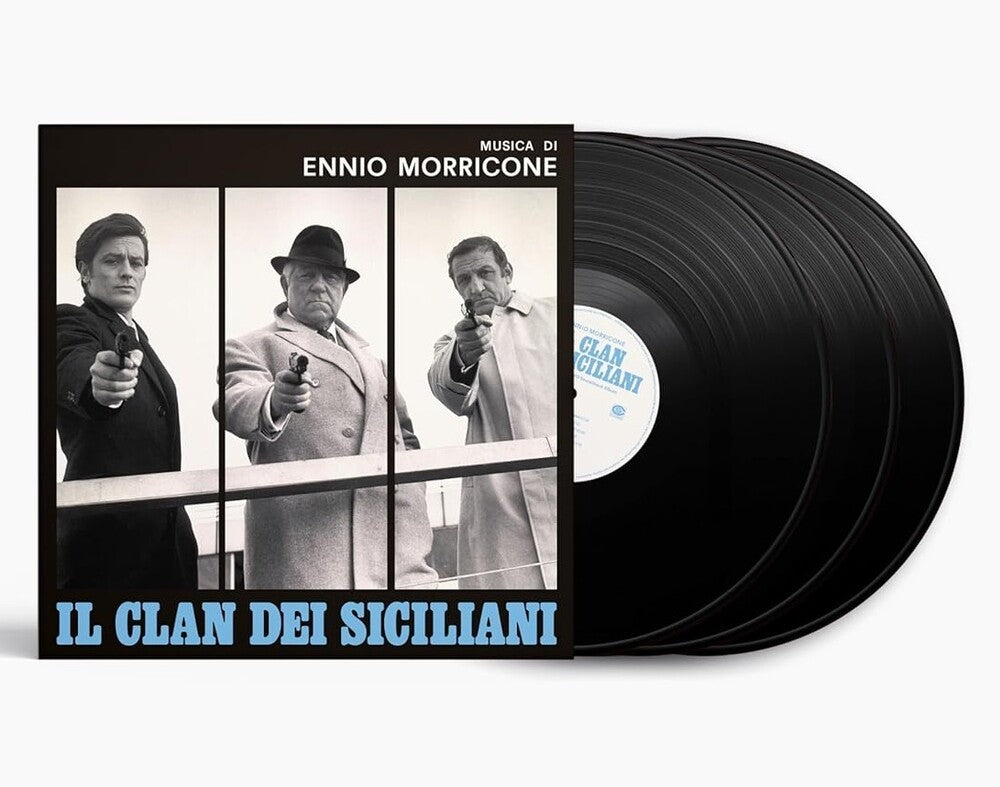 the album cover for Ennio Morricone  (Ita) - Il Clan Dei Siciliani - O.S.T. (Ita)